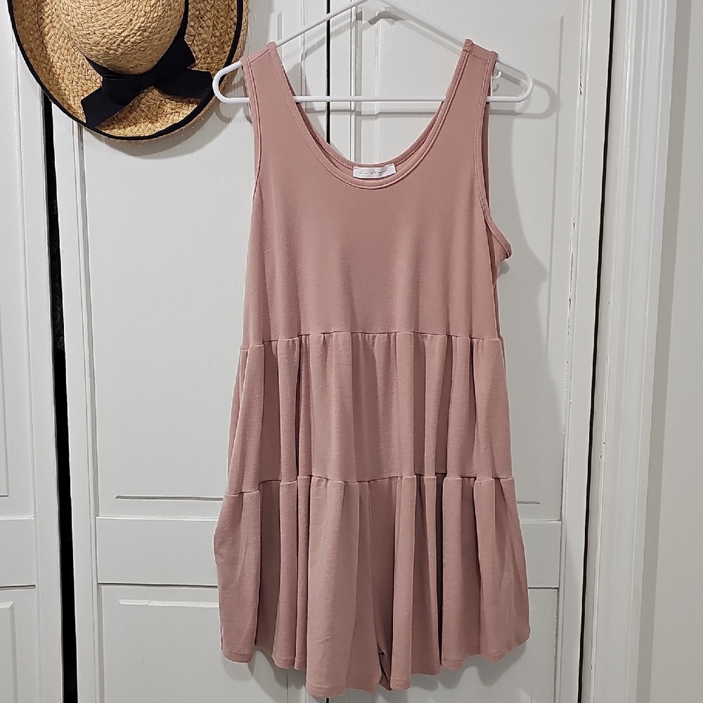 Ces Femme Dusty Pink Knit Top
